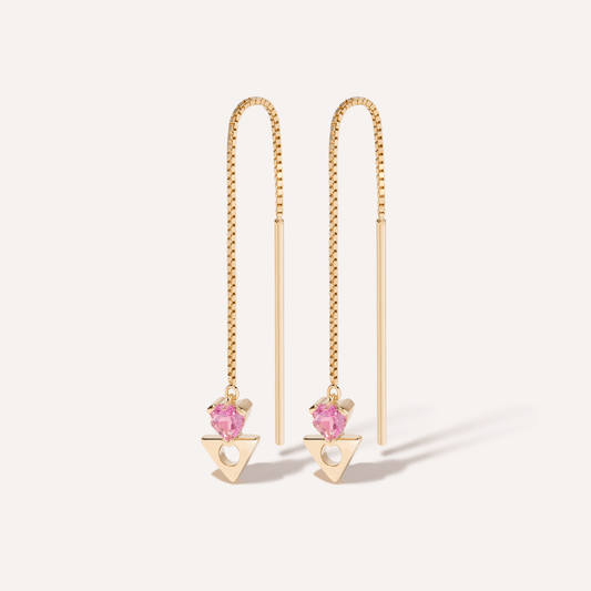 Dreaming & Believing Threader Earrings - LÚDERE